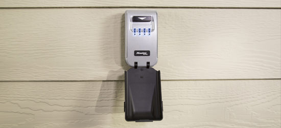 Caja de seguridad para instalar en la pared con dial luminoso 5425D