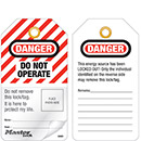 Etiquetes autolaminadas com identificação fotográfica