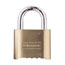 Master Lock introduces its first combination padlock, 175