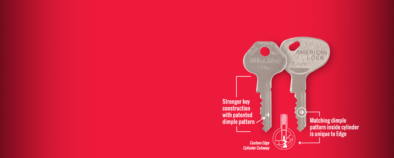 Stronger Key Construction With Patented Dimple Pattern