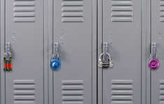 Combination Padlocks: Lockers with locks