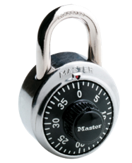 Master Lock combination padlock