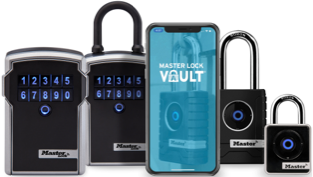 Master Lock Vault Enterprise Bluetooth family of products.