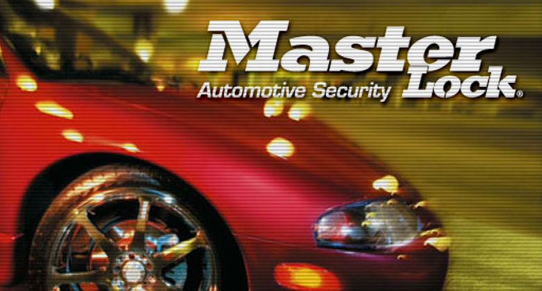 Master Lock introduz uma linha de produtos para a Segurança de Automóveis e Veículos