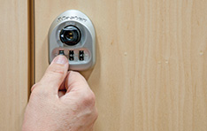 Multi-User Locks: opening locker door