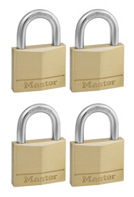 Cadenas en laiton massif de 40 mm de large, lot de 4
