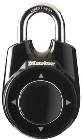 Cadenas à combinaison programmable Wide One ™ de 55 mm, noir