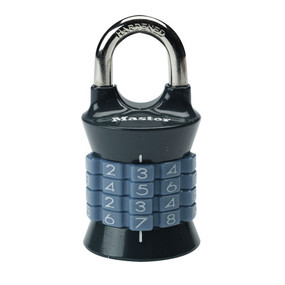 Serrure à combinaison programmable d'une largeur de 37 mm;  Gris