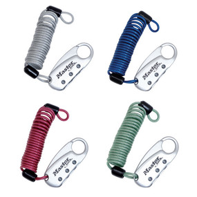 Verrou de sac à dos à combinaison programmable de 60 mm;  couleurs assorties