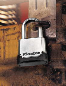 Loquet et verrou Master Lock Cadenas à combinaison Excell Zinc 57 mm Noir  M178EURD