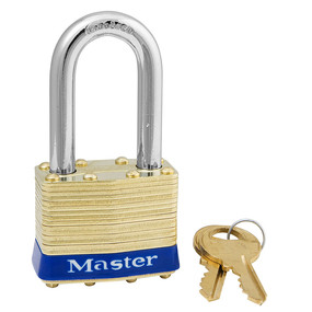 Lot 7 Locks by Master Brass 2KA Keyed Alike Matching Same Corrosion Resistant 