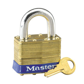 Master Lock 17KA No 17 Keyed Alike Laminated Steel Pin Tumbler Padlock 2" 