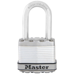 Master Lock 3DLH Laminated Padlock 2" Shackle 4 Pin for sale online 