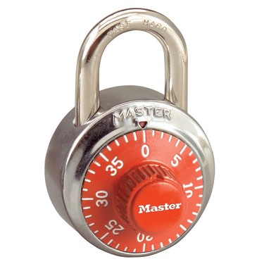 Royal Blue & Red Navy 2 Pack Details about   Master Lock Standard Dial Combination Padlock 