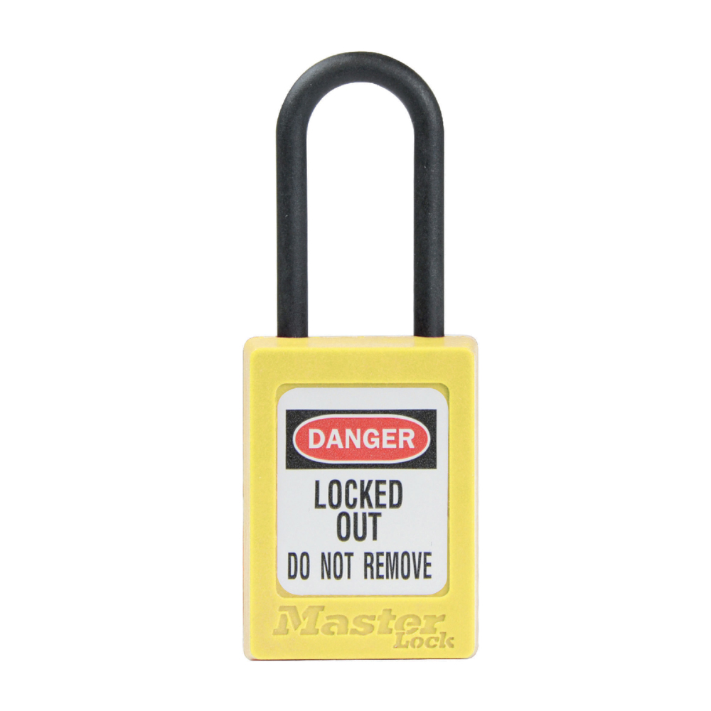 3Pcs Master Lock Safety Lockout Padlock Keyed Different,6-pin cylinder 