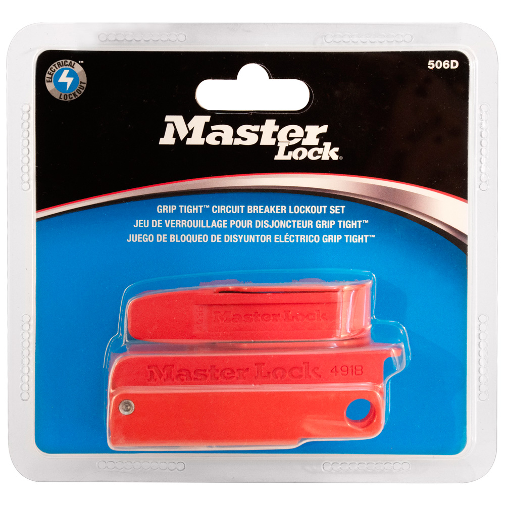 Master Lock 506 Grip Tight™ Circuit Breaker Lockout Set —