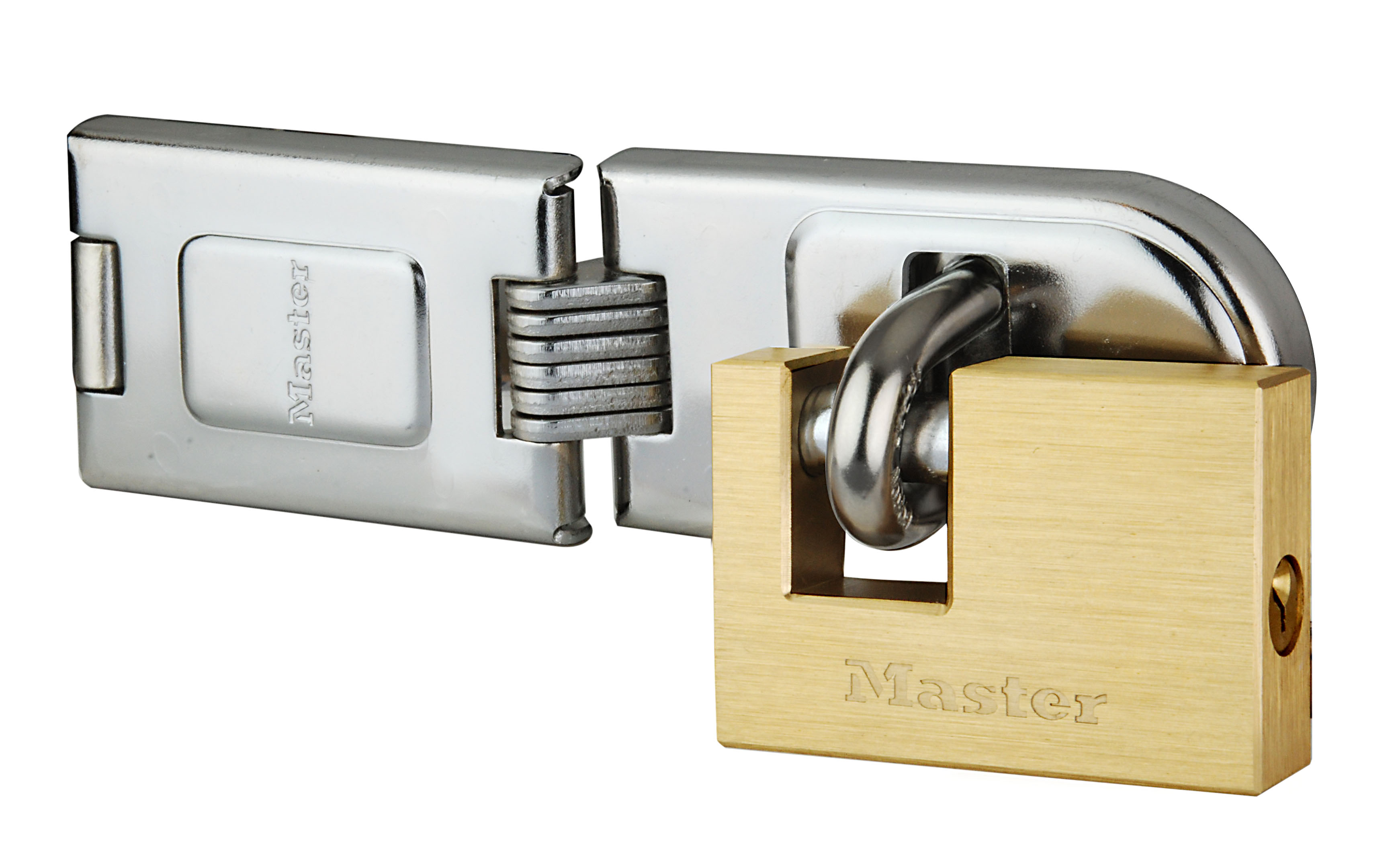Master Lock Cadenas rectangulaire en Laiton 63 mm 