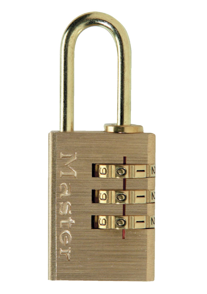 Cadenas Master Lock 175eurd cadenas finition laiton a combi 51 mm