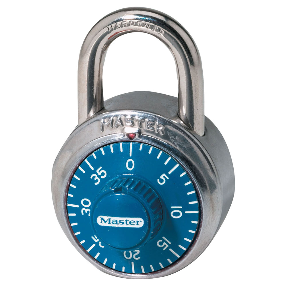 New Master Lock Box Padlock Dial Key less Combination Lock Anti Theft Security 