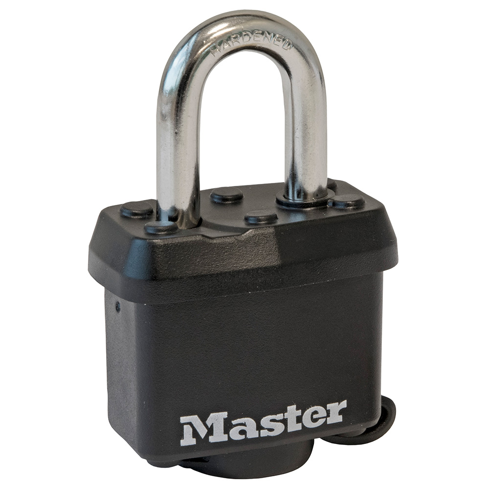 Master Lock 312DLH Laminated Steel Pin Tumbler Padlock Blue for sale online 