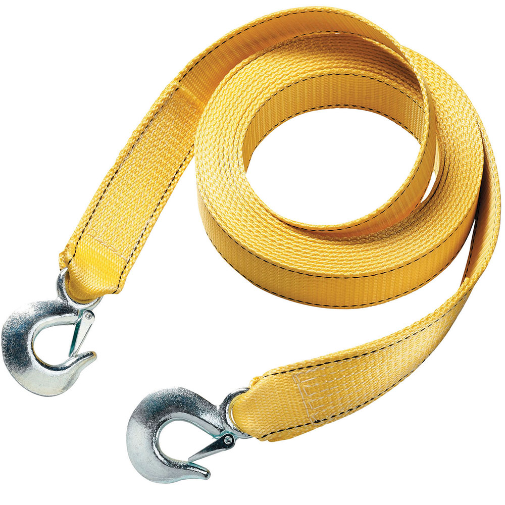 10000LBS Tow Strap with Safety Hooks 2*20FT 