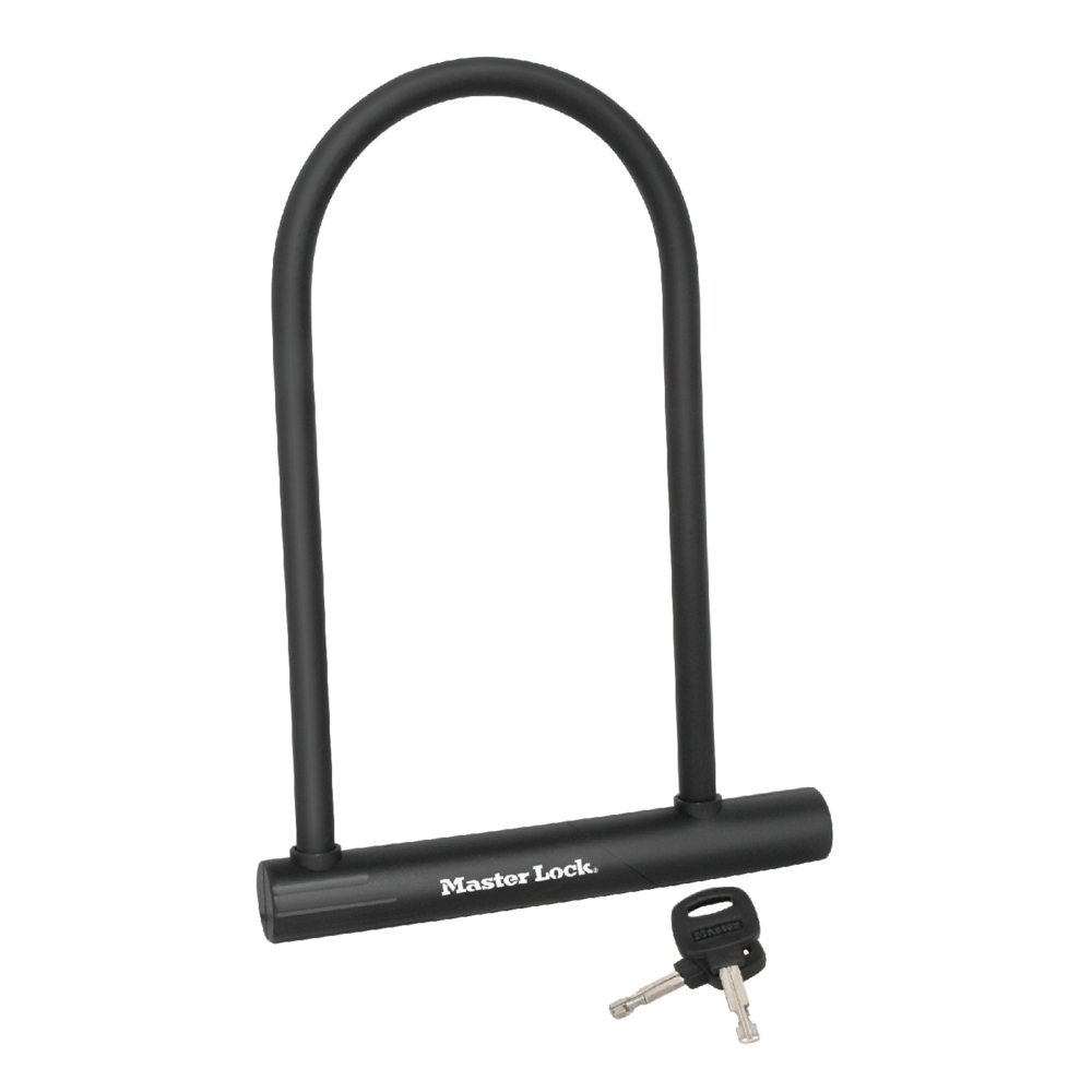 Master Lock 8" x 6-1/8" Steel Double Locking U-Lock Key Bike Lock 8170D NEW 