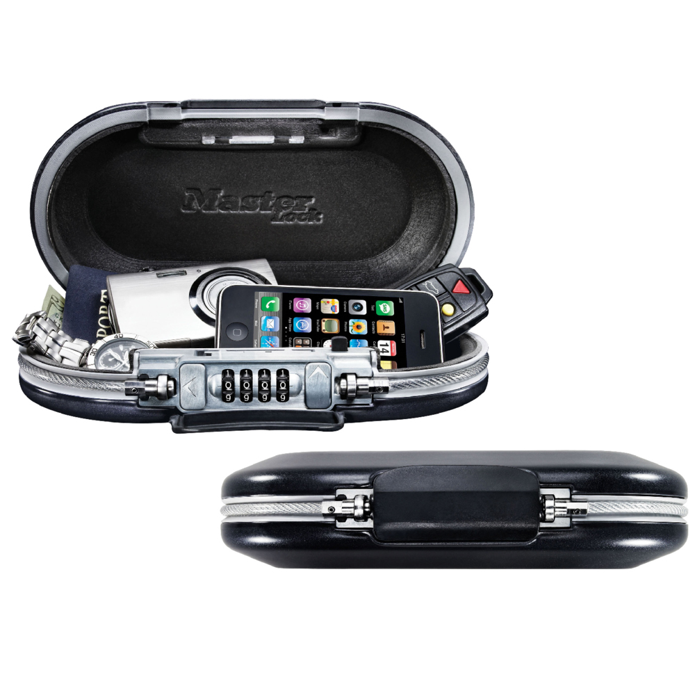 Mini coffre Masterlock avec câble de fixation 5408D 