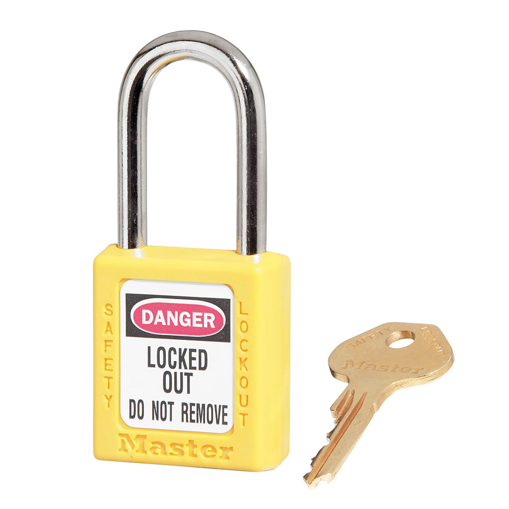7 Colors to Choose from 70mm Long Black Safety Padlock Lockout Tagout Lock Keyed Different Padlock 