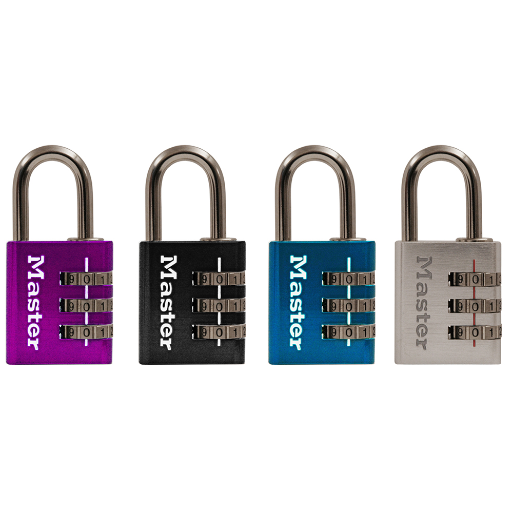 Master Lock 647D Luggage Padlock Set Your Own Combination for sale online 