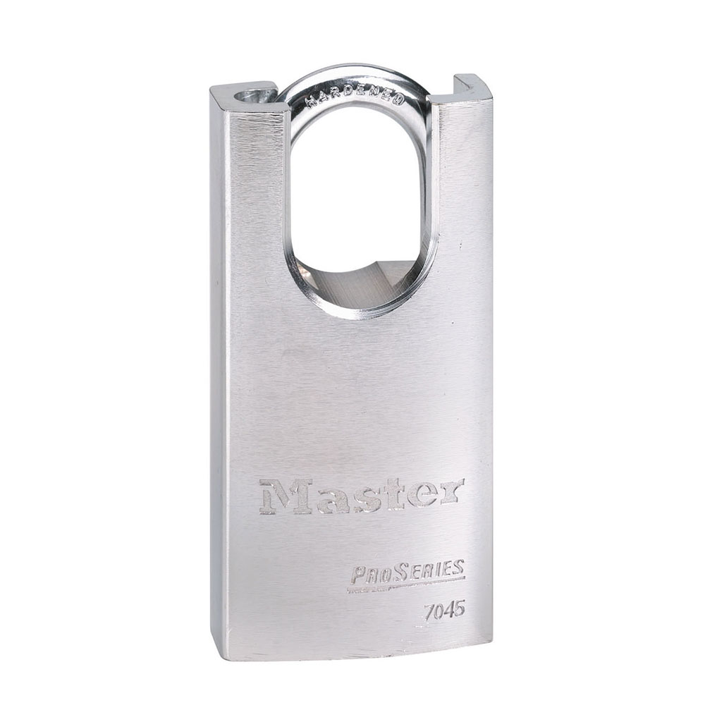 Master Lock 6850 No 6850 ProSeries Solid Brass Padlock Pack of 12 pcs 