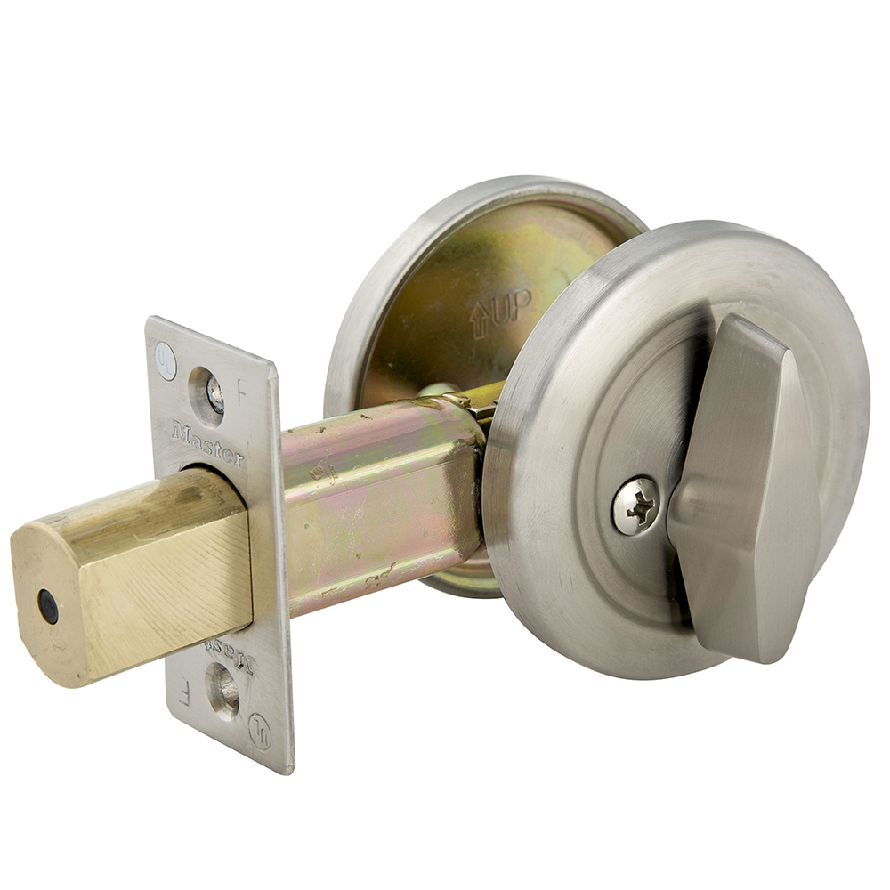 one sided deadbolt