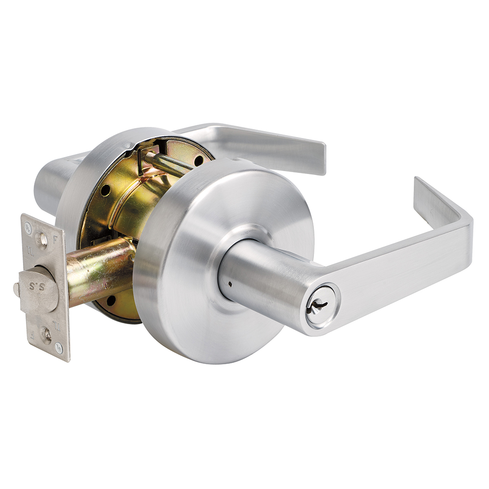 Premium Commercial Combo Lock Set w/ Knob & Deadbolt – 26D Silver
