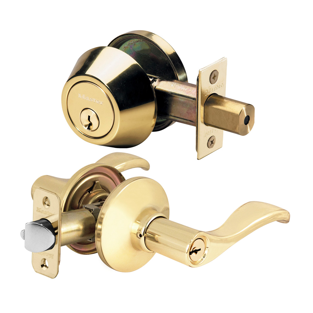 Keyed Alike Door Lock 3 Pack BESTTEN Single Cylinder Deadbolt with Same Key Satin Chrome Finish Removable Latch Plate for Front Door and Garage Door 