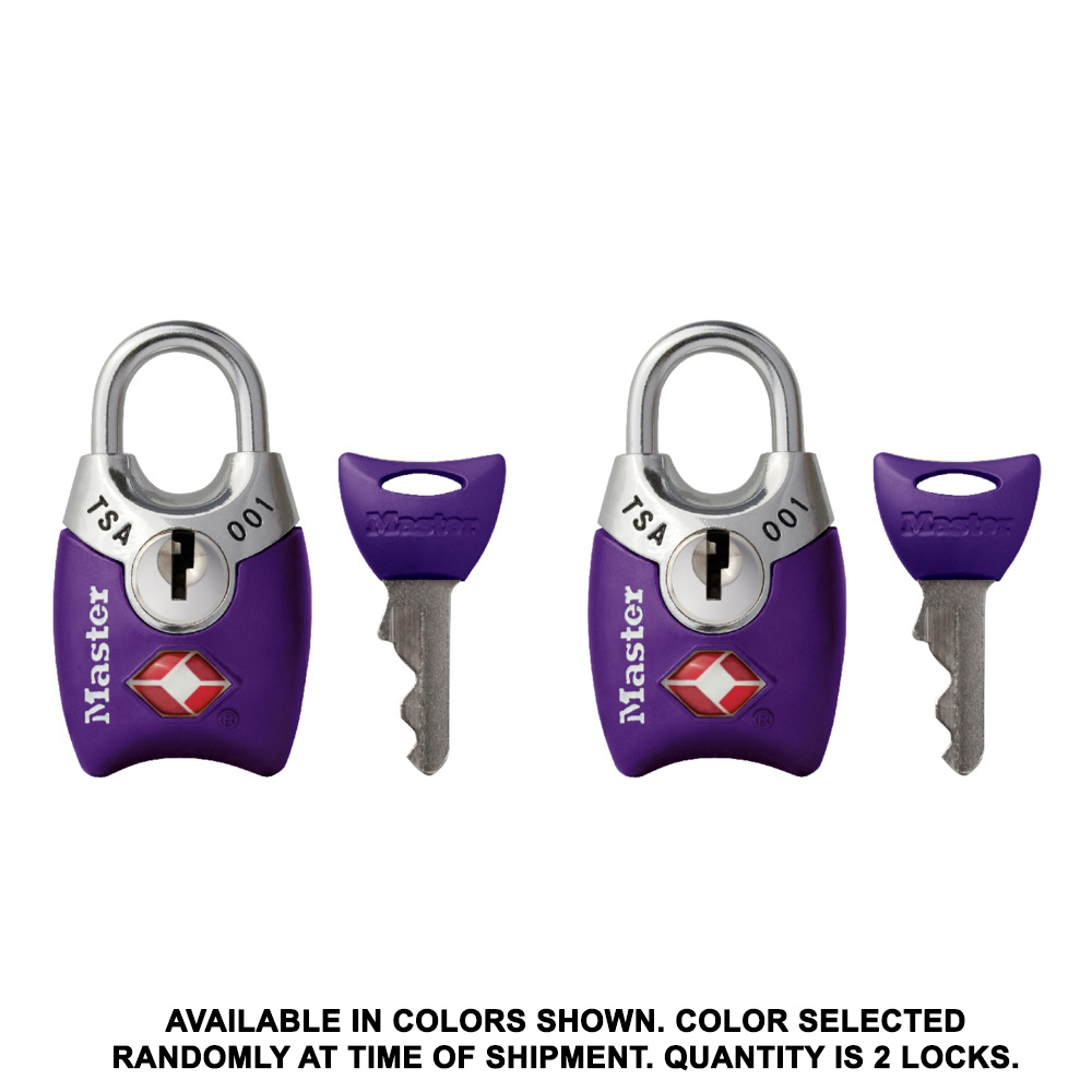 4689T Master Lock Purple PK of 2 TSA Accepted for sale online 