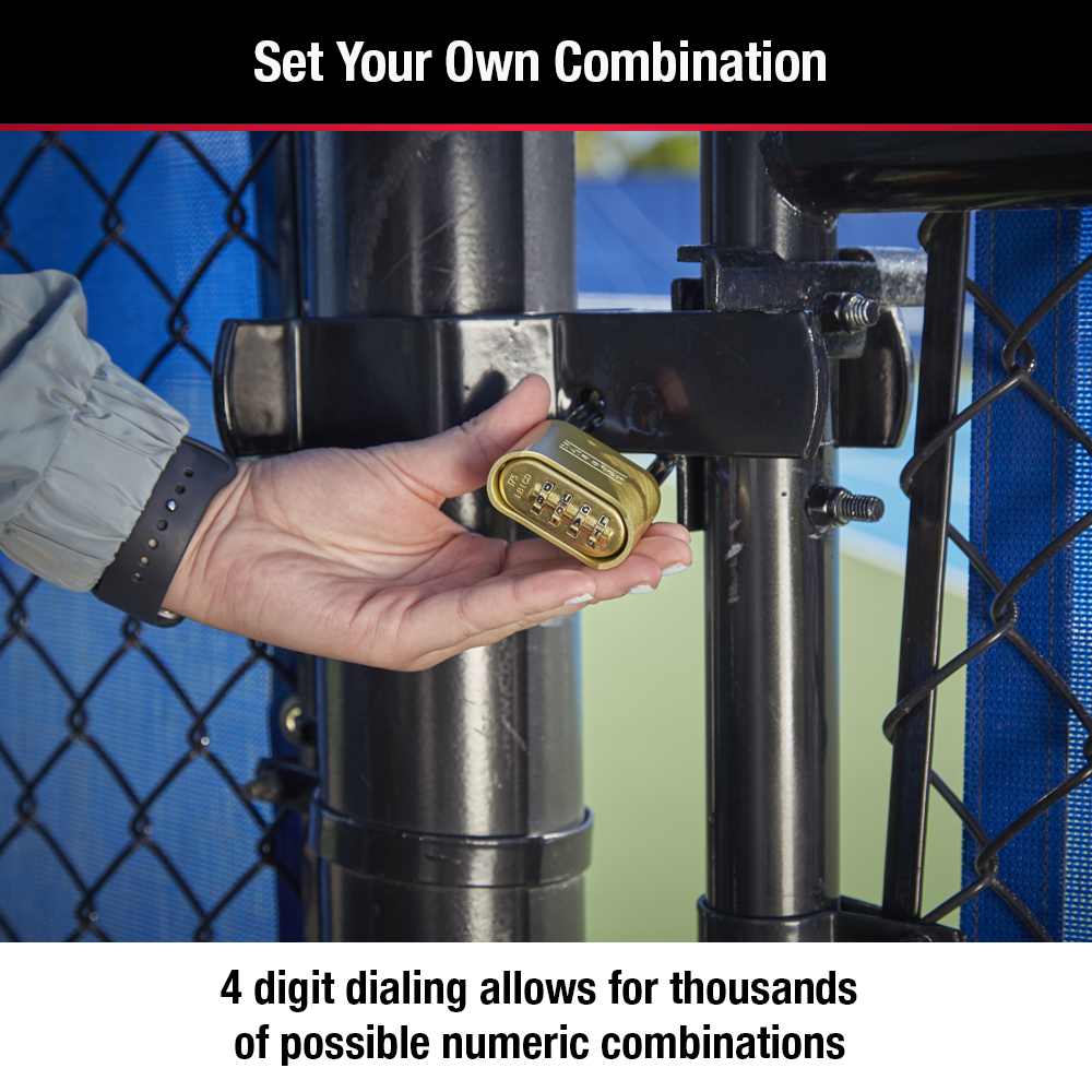 Wide Set Your Own Combination Lock 175LH 2 in Master Lock Padlock 