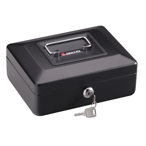 Caisse a monnaie SENTRY SAFE C10 a clé Noir ALL WHAT OFFICE NEEDS