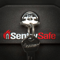 SentrySafe Key Box, Small Key Lock Box, 0.06 Cubic Feet, KB-25 Black